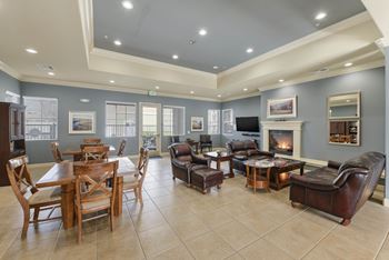 Clubhouse living area